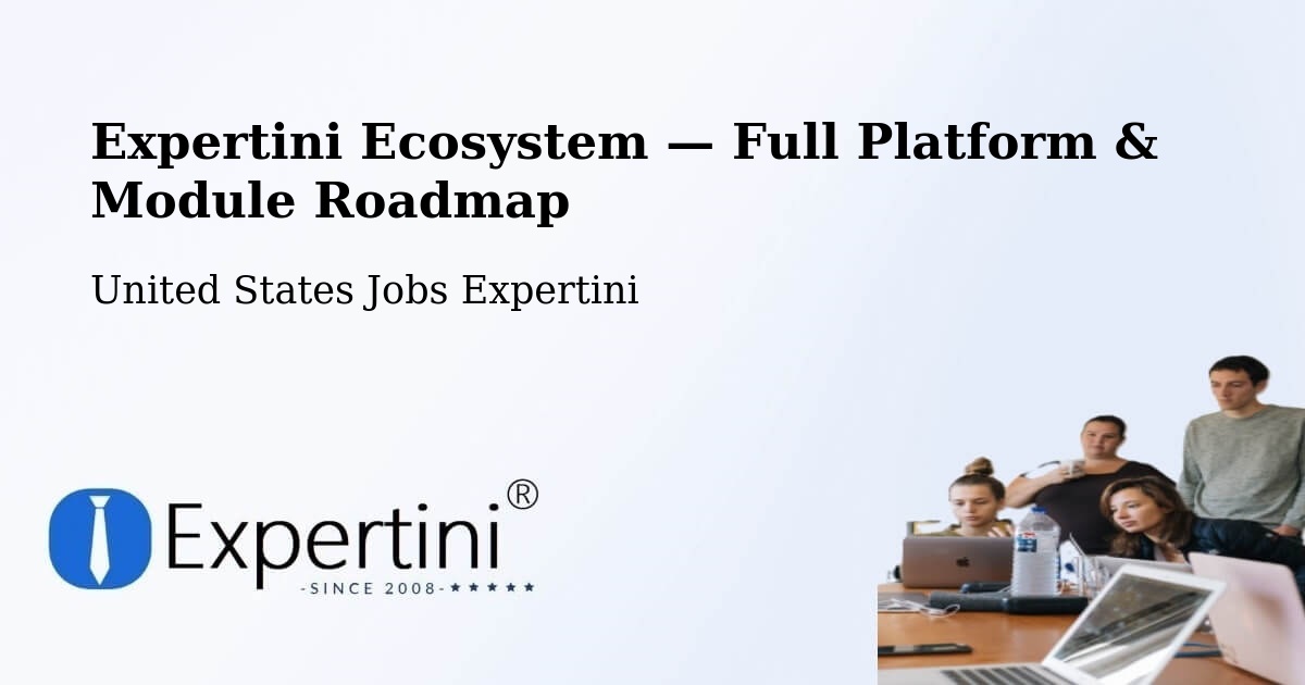 Expertini Ecosystem — Full Platform & Module Roadmap – Belleville